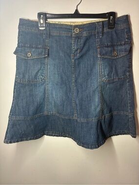Smart Set Blue Denim Cargo Pocket Shorts